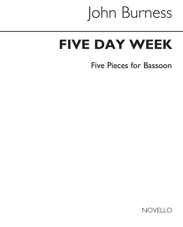 Five Day Week for Bassoon and Piano 