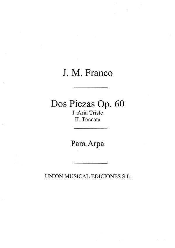 Dos Piezas Op.60 