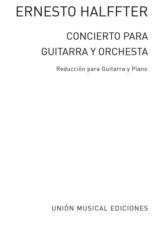 Concierto Para Guitarra Y Orquesta 