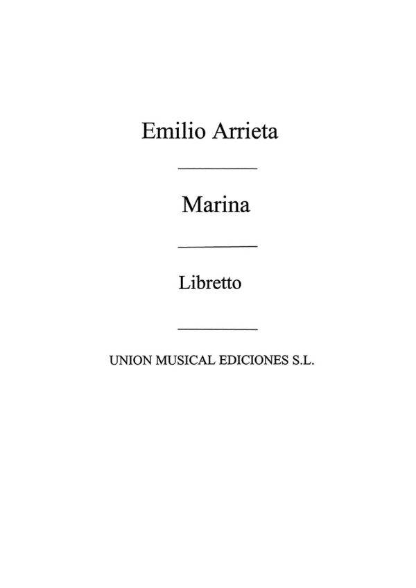 Marina - Libretto 