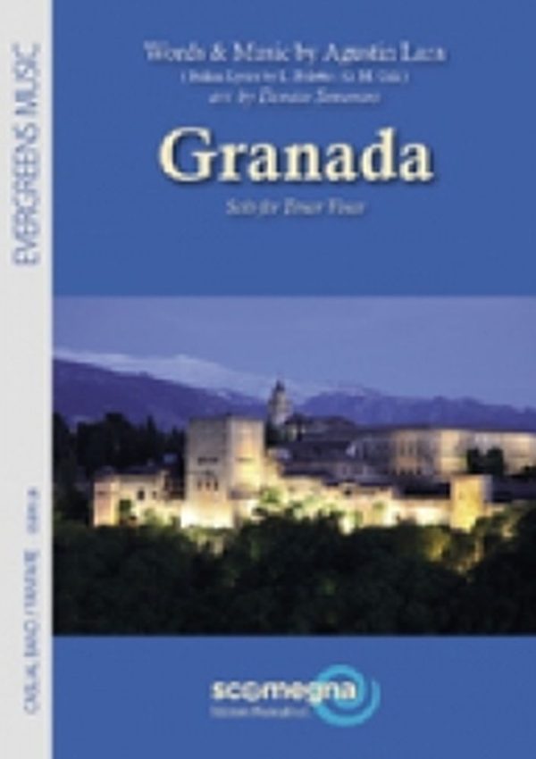 Granada with solo for Tenor voice (ad lib.)