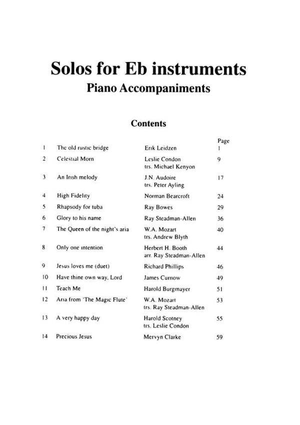 Eb Solos Album 